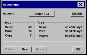 account setup dialog