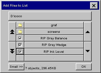 add file to list dialog
