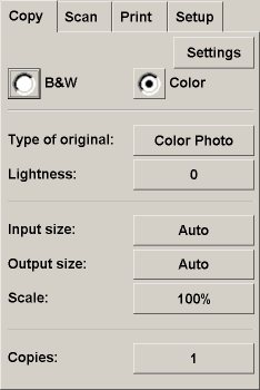 copy preferences dialog