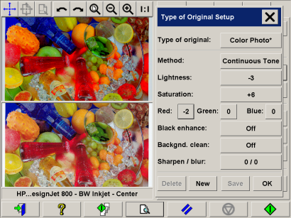 template preview filter