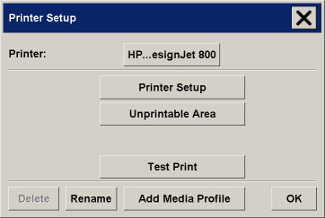 printer setup dialog