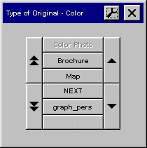 type of original menu