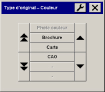 bote de dialogue Type d'original
