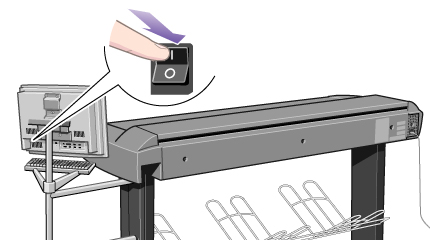 power on touch screen