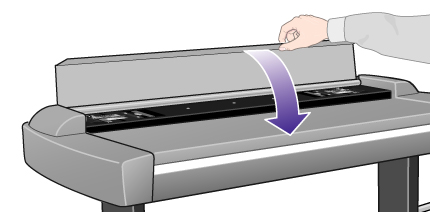 close the scanner cover