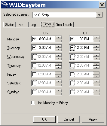 WIDEsystem time management