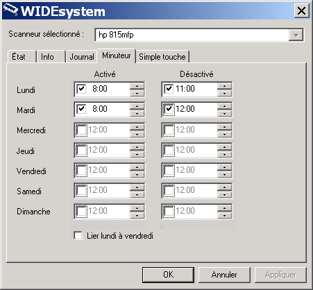 gestion du temps WIDEsystem