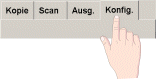 Auswahl der Registerkarte Konfig.