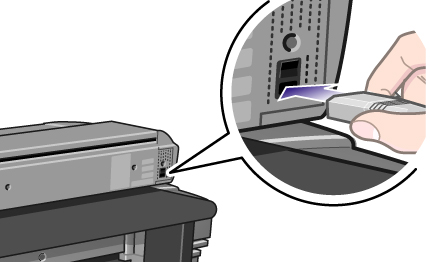 scanner power connection