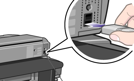 remove scanner power cable