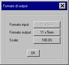 formato di output dei file dell'elenco