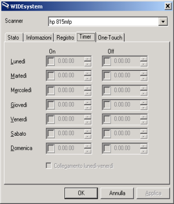 gestione del tempo WIDEsystem