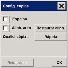 caixa copiar configurações