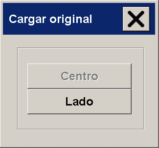 elección del lado de carga