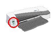front view of printer