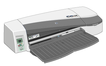 front view of printer