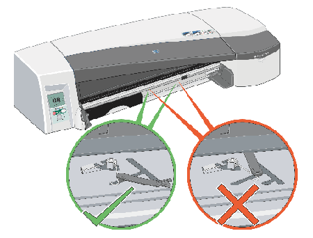 front view of printer